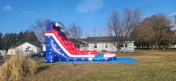 22 Stars and stripes Water Slide